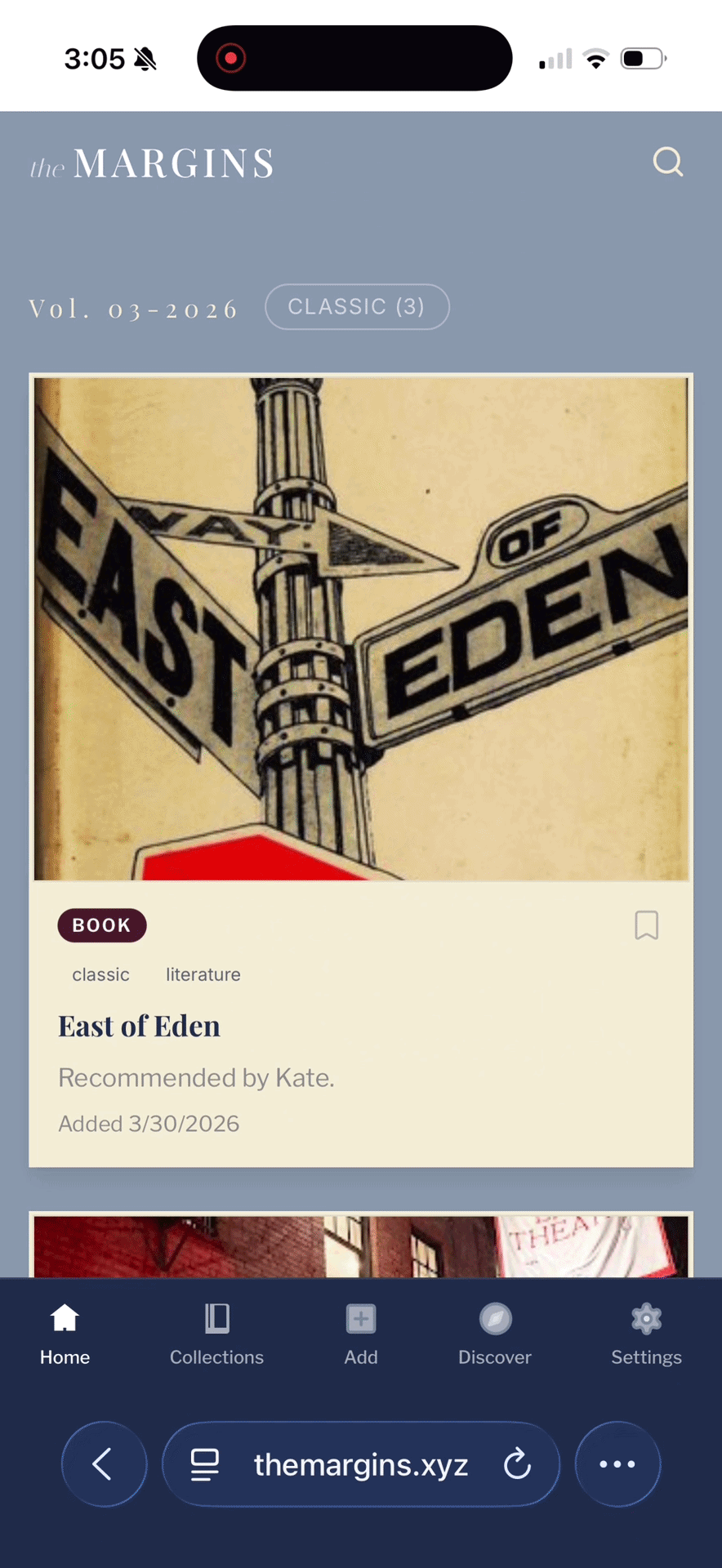 Demo of extracting a recommendation from a URL